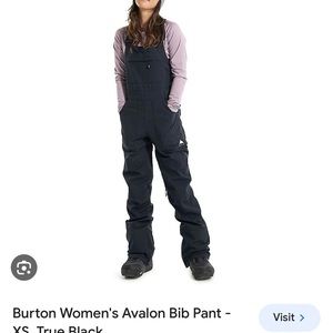 Women's Burton Avalon Bib Pant Black M